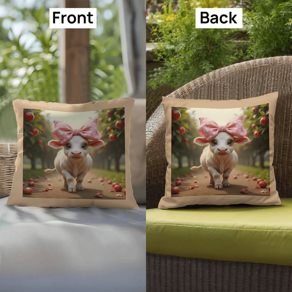 ShineOn Fulfillment Bedding Coquette Cow Pillow