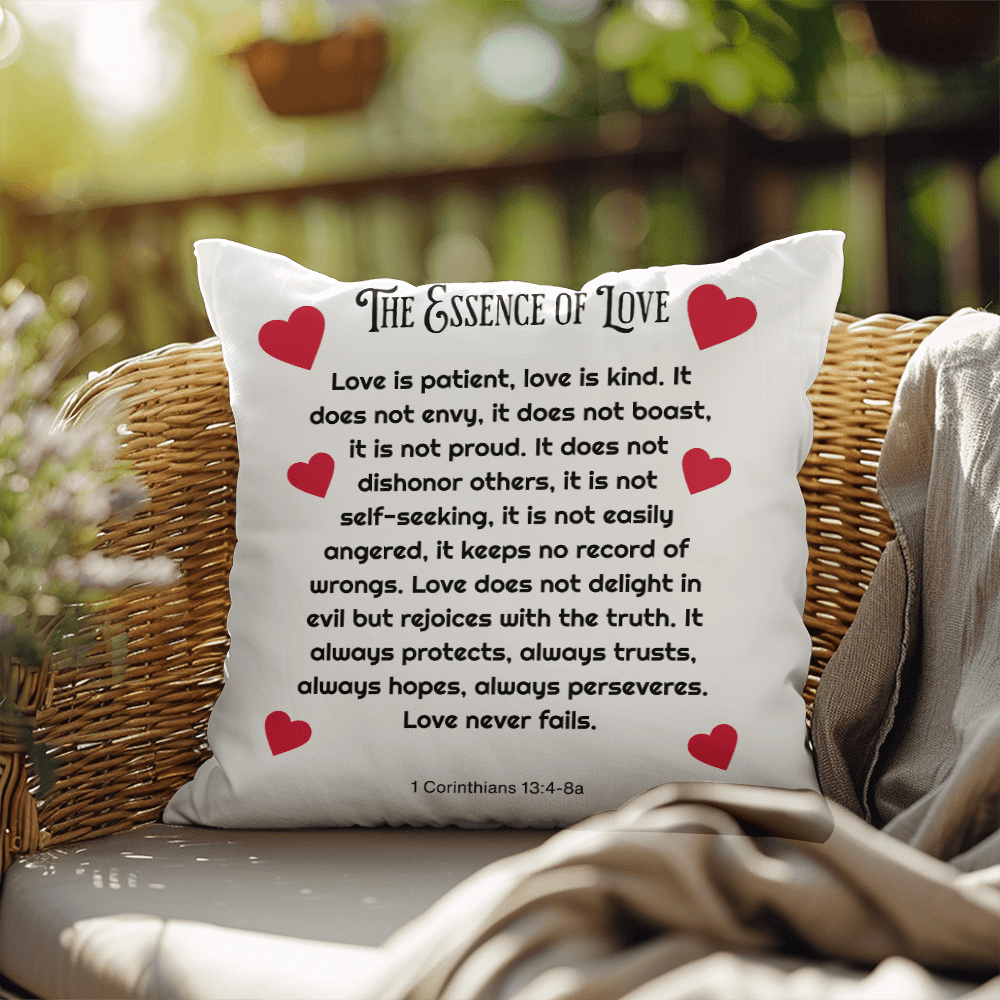 ShineOn Fulfillment Jewelry 20" x 20" Essence of Love Pillow