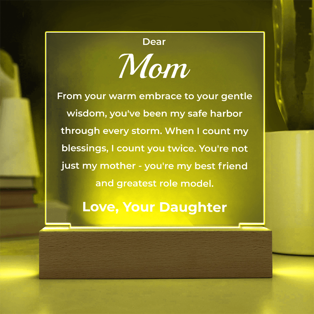 ShineOn Fulfillment Jewelry Dear Mom from Daughter