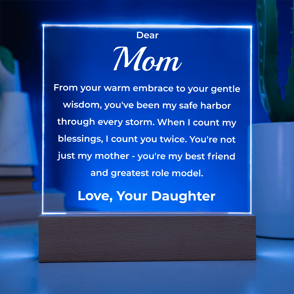 ShineOn Fulfillment Jewelry Dear Mom from Daughter