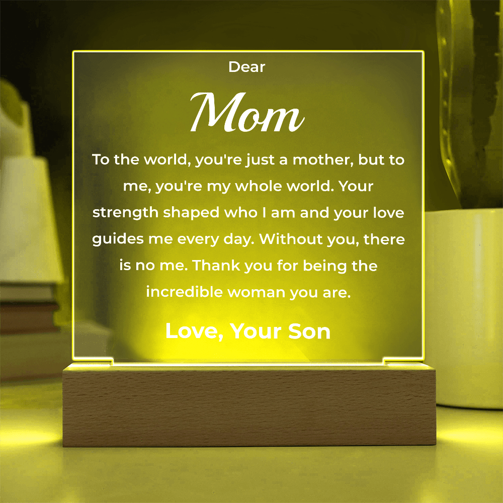 ShineOn Fulfillment Jewelry Dear Mom From Son