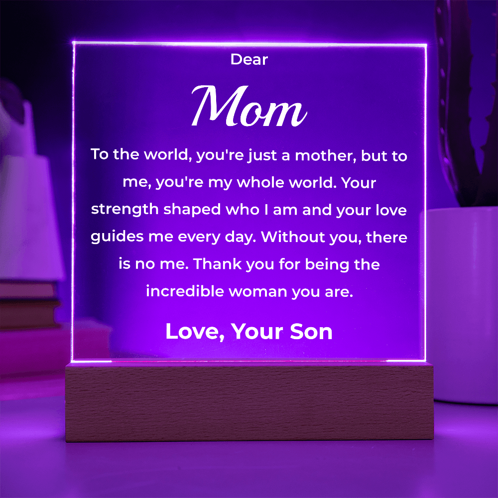 ShineOn Fulfillment Jewelry Dear Mom From Son