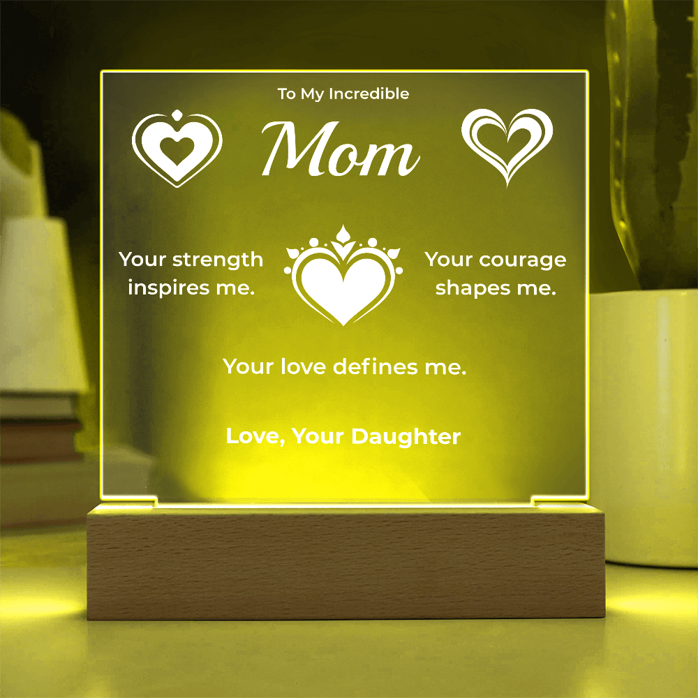 ShineOn Fulfillment Jewelry Mom from Daughter Plaque