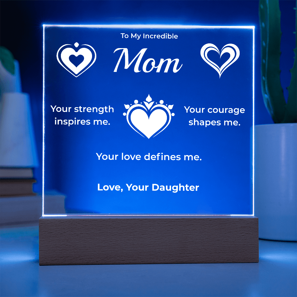 ShineOn Fulfillment Jewelry Mom from Daughter Plaque