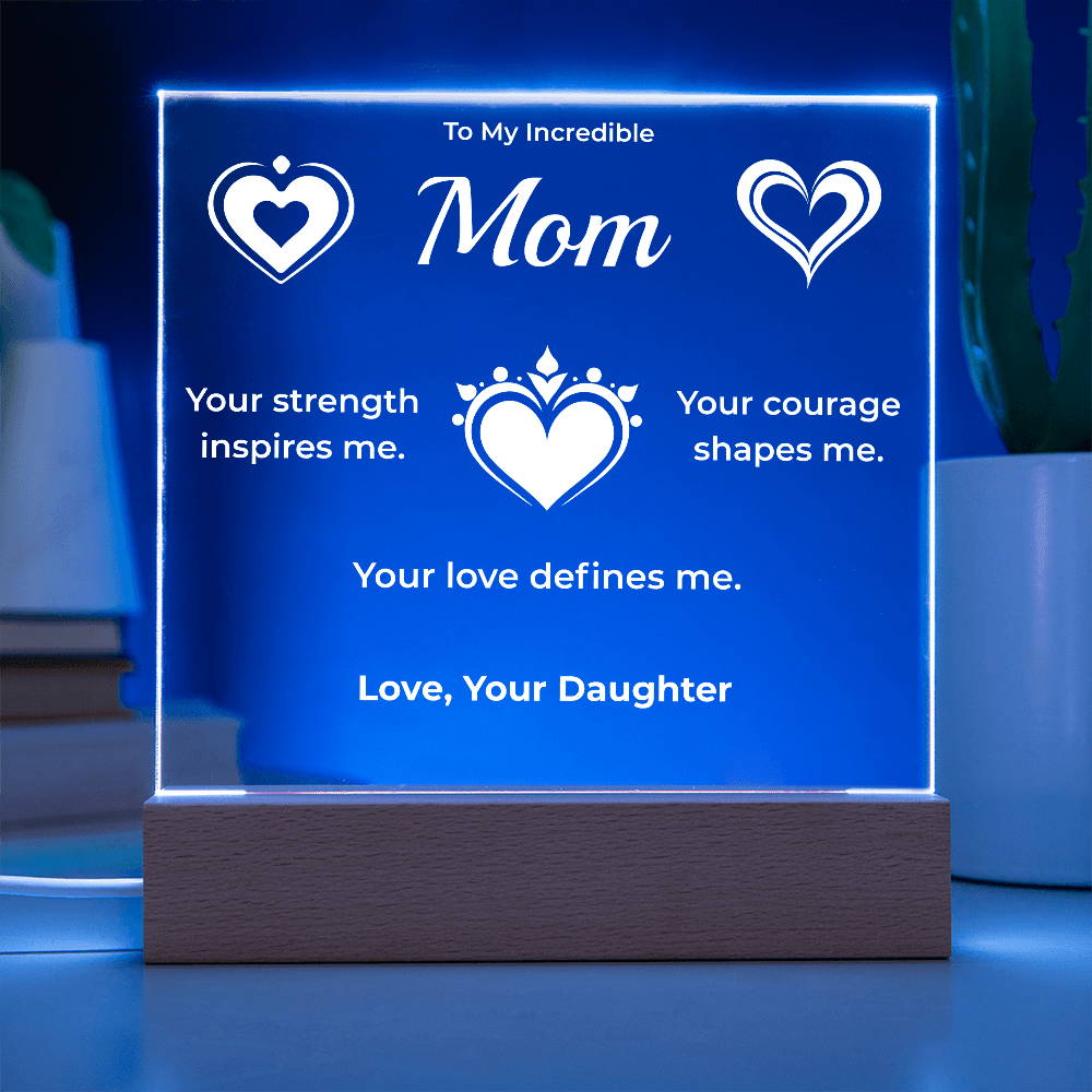 ShineOn Fulfillment Jewelry Mom from Daughter Plaque