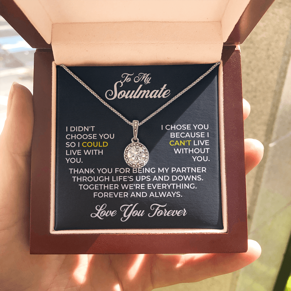 ShineOn Fulfillment Jewelry Soulmate - Eternal Hope Necklace - GHR1253