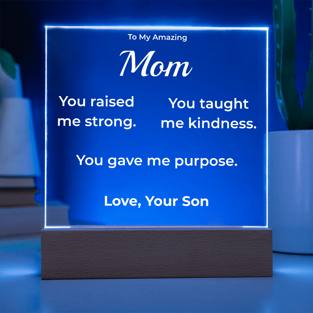 ShineOn Fulfillment Jewelry To Mom from Son Plaque
