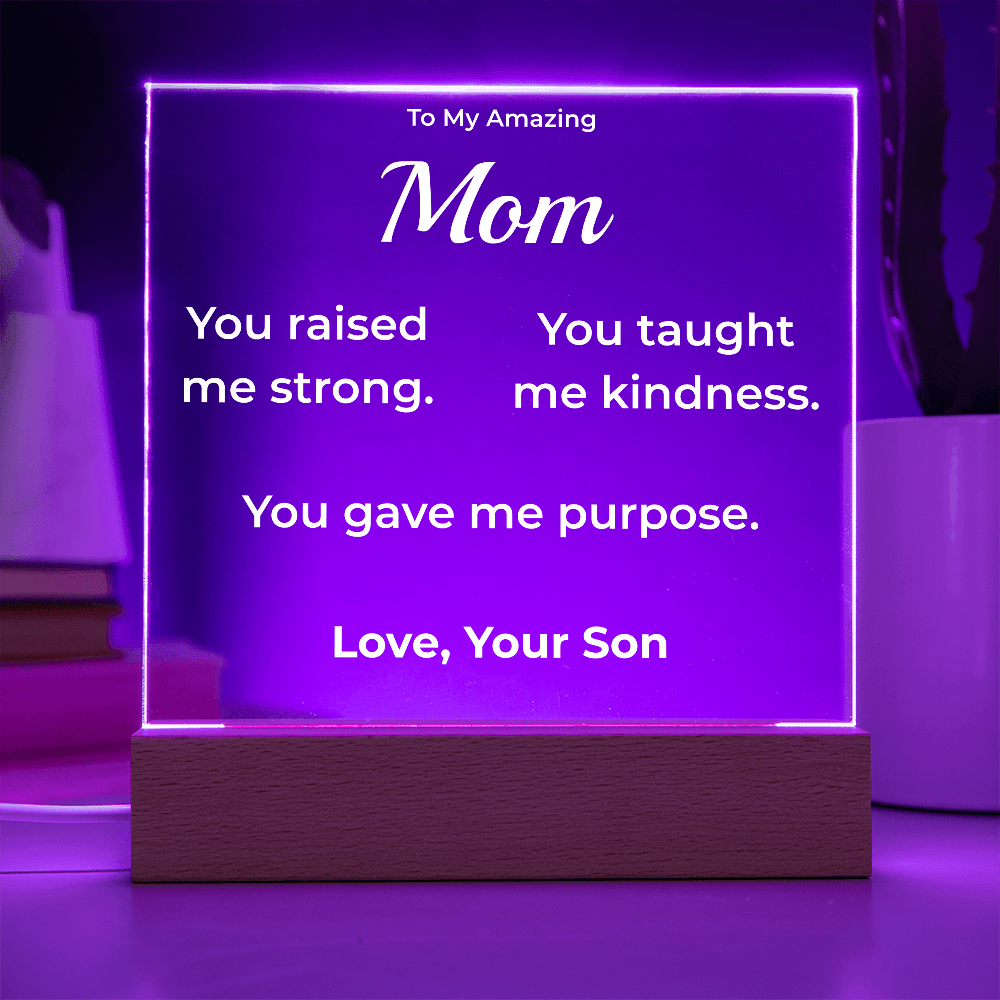 ShineOn Fulfillment Jewelry To Mom from Son Plaque
