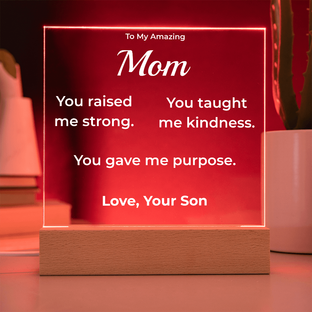 ShineOn Fulfillment Jewelry To Mom from Son Plaque