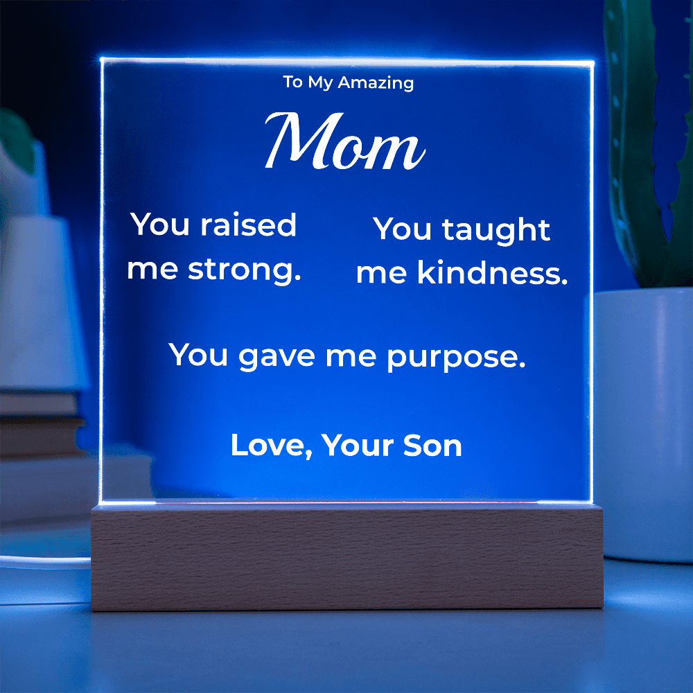 ShineOn Fulfillment Jewelry To Mom from Son Plaque