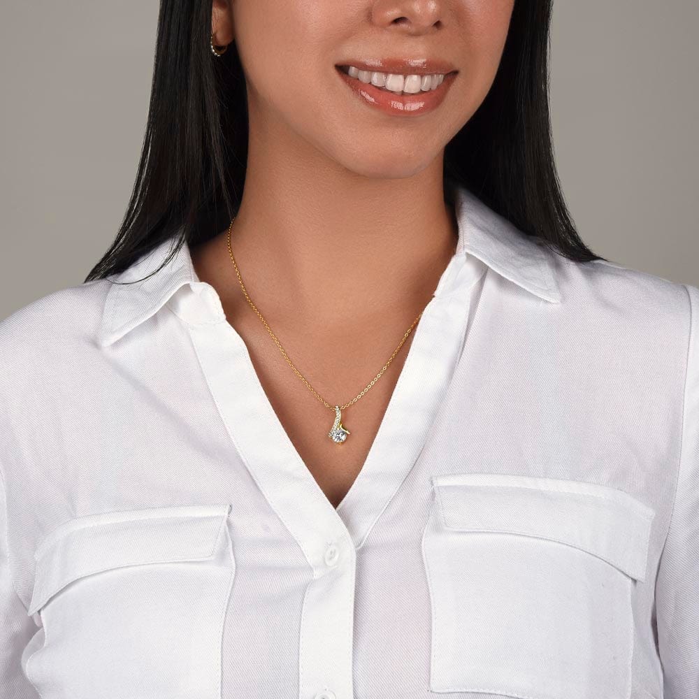 ShineOn Fulfillment Jewelry To My Amazing Daughter - Alluring Beauty Necklace - GHR1188