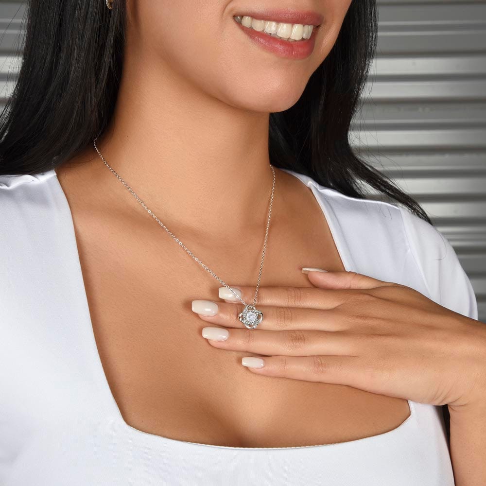 ShineOn Fulfillment Jewelry To My Amazing Daughter - Love Knot Necklace - GHR1185