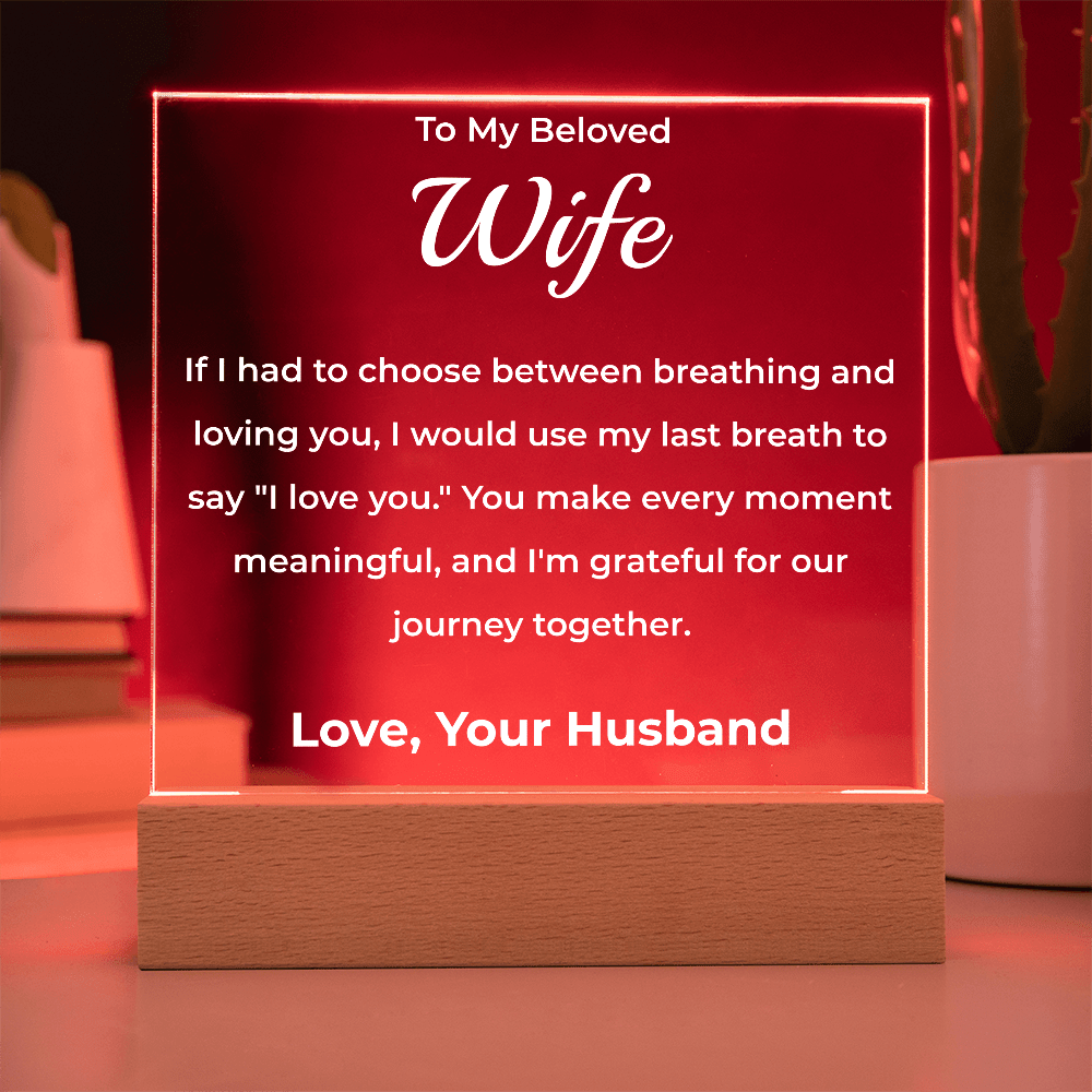 ShineOn Fulfillment Jewelry To My Beloved Wife