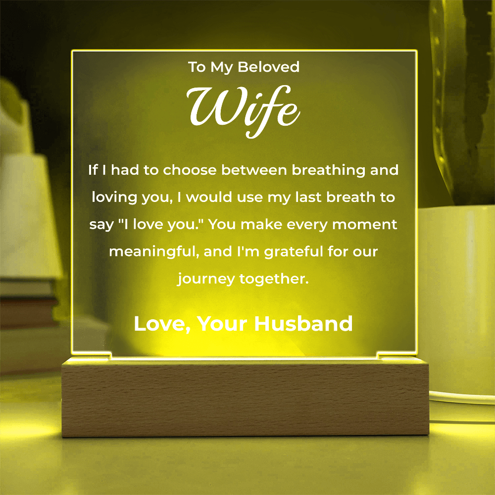 ShineOn Fulfillment Jewelry To My Beloved Wife