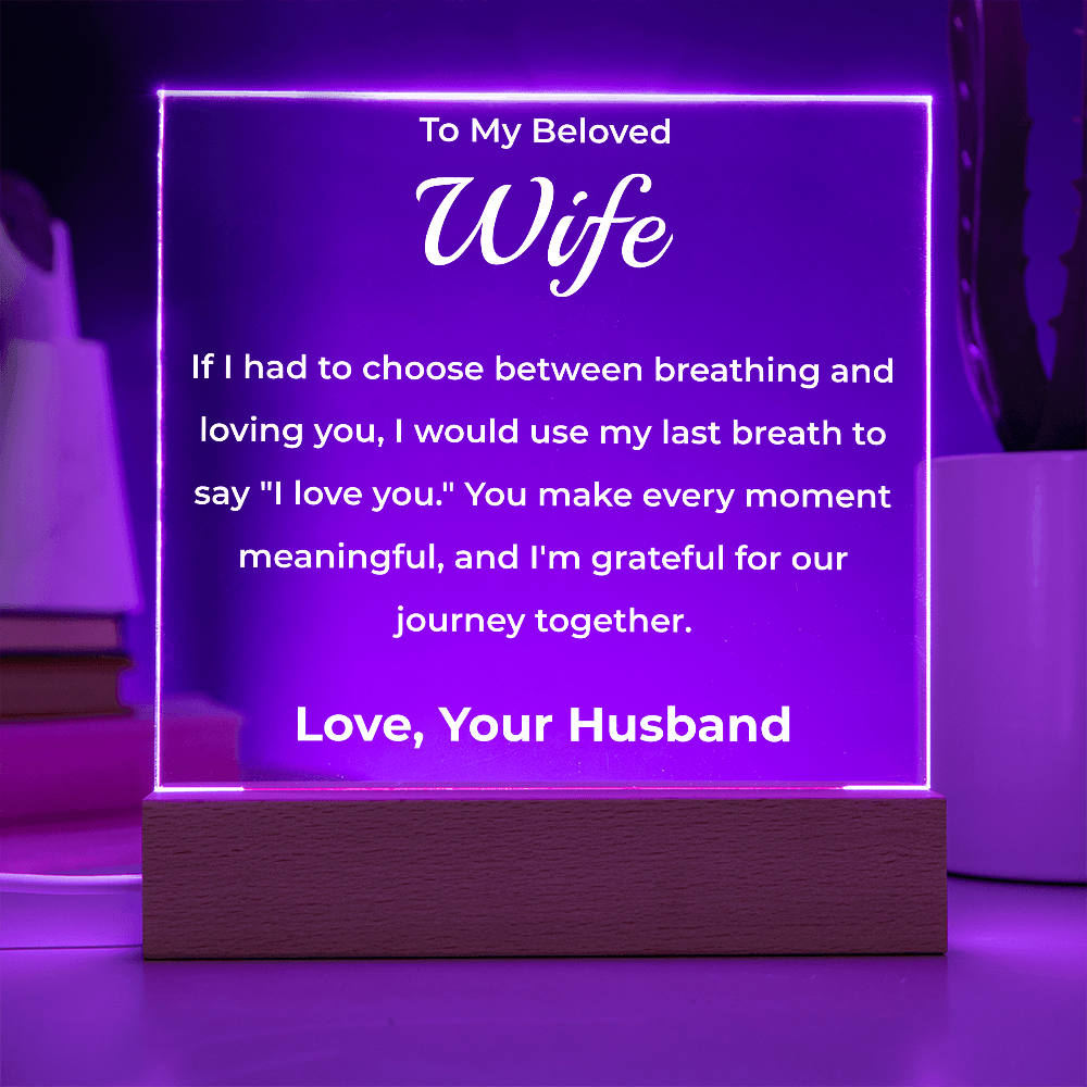 ShineOn Fulfillment Jewelry To My Beloved Wife