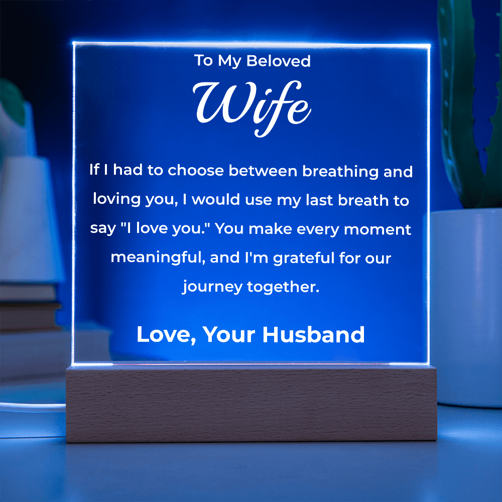 ShineOn Fulfillment Jewelry To My Beloved Wife