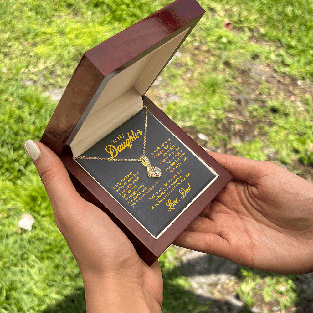 ShineOn Fulfillment Jewelry To My Daughter – Alluring Beauty Necklace - GHR1196