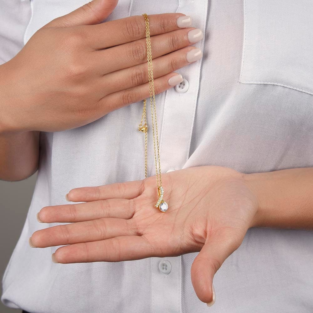 ShineOn Fulfillment Jewelry To My Daughter – Alluring Beauty Necklace - GHR1196