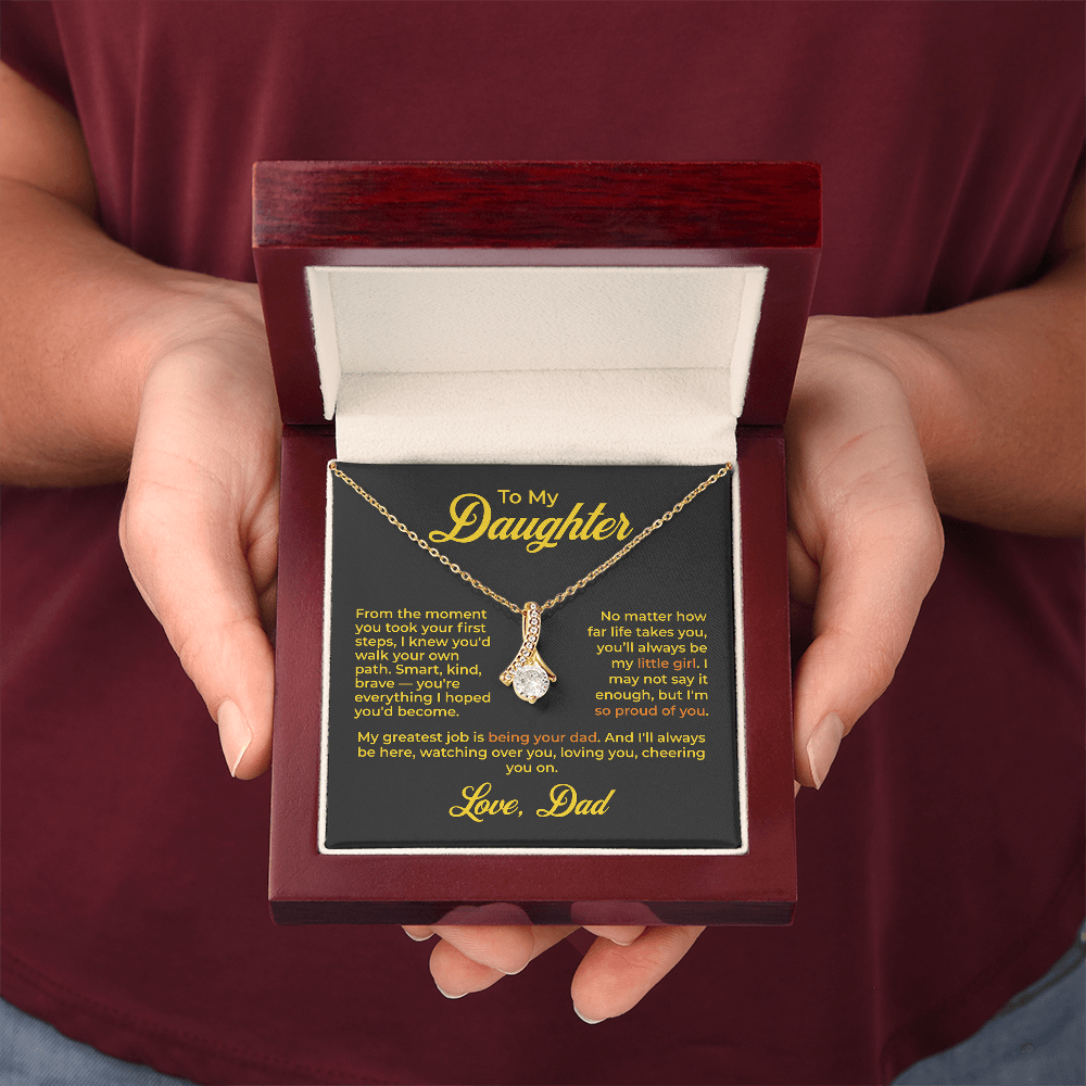 ShineOn Fulfillment Jewelry To My Daughter – I'll Always Be Your Dad - GHR1192