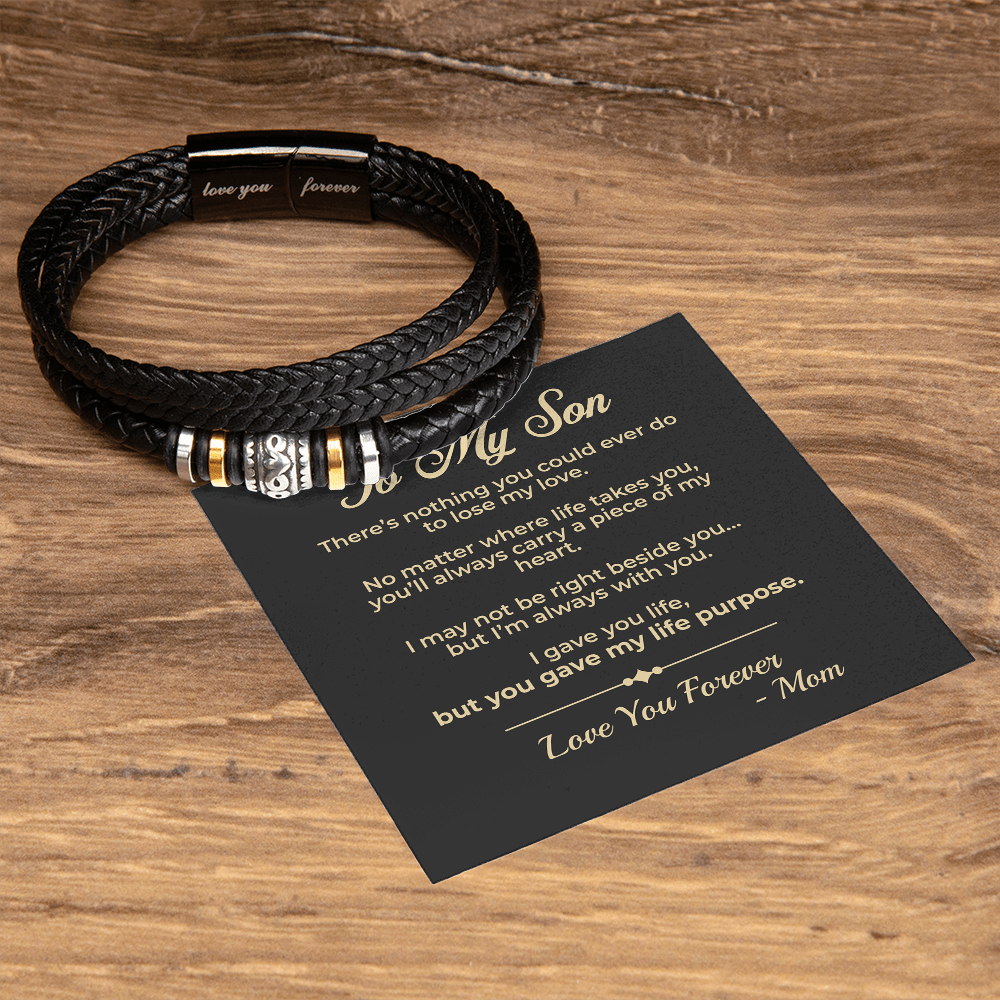 ShineOn Fulfillment Jewelry To My Son - Love You Forever Bracelet - GHR1160