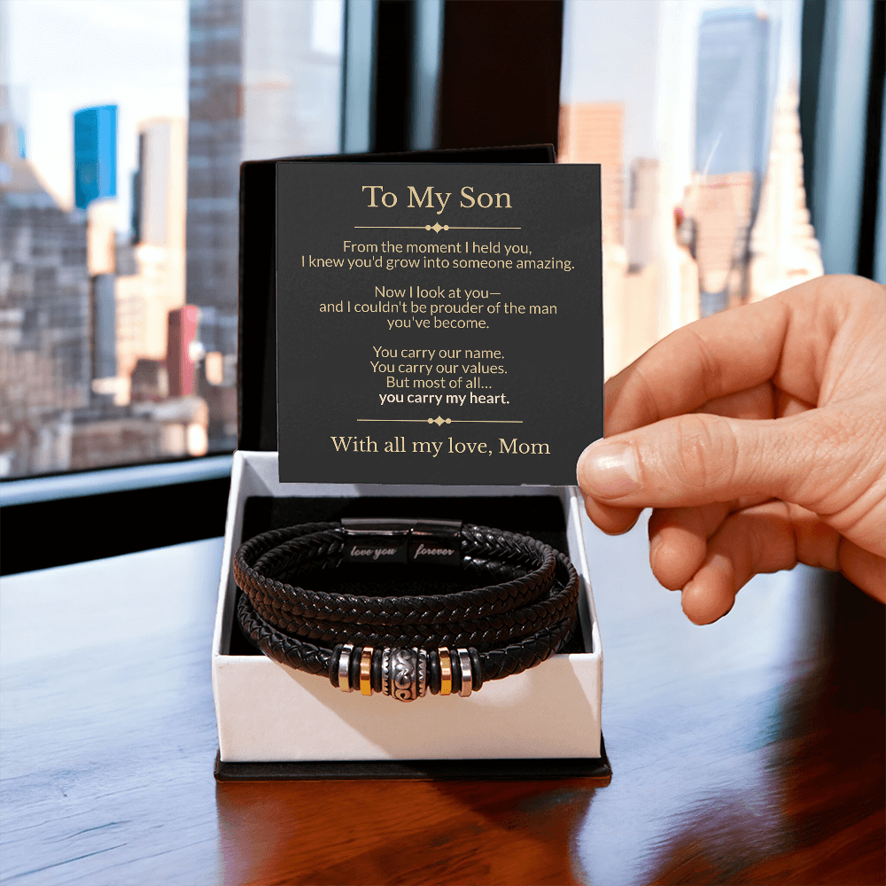 ShineOn Fulfillment Jewelry To My Son - Love You Forever Bracelet - GHR1184