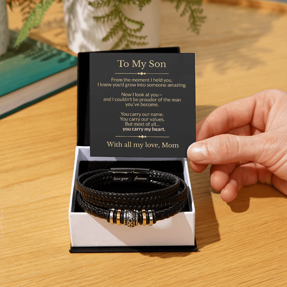 ShineOn Fulfillment Jewelry To My Son - Love You Forever Bracelet - GHR1184