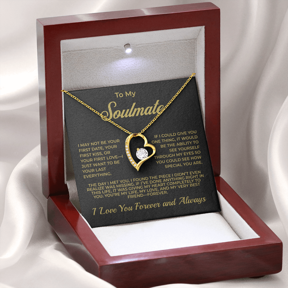 ShineOn Fulfillment Jewelry To My Soulmate - Forever Love Necklace