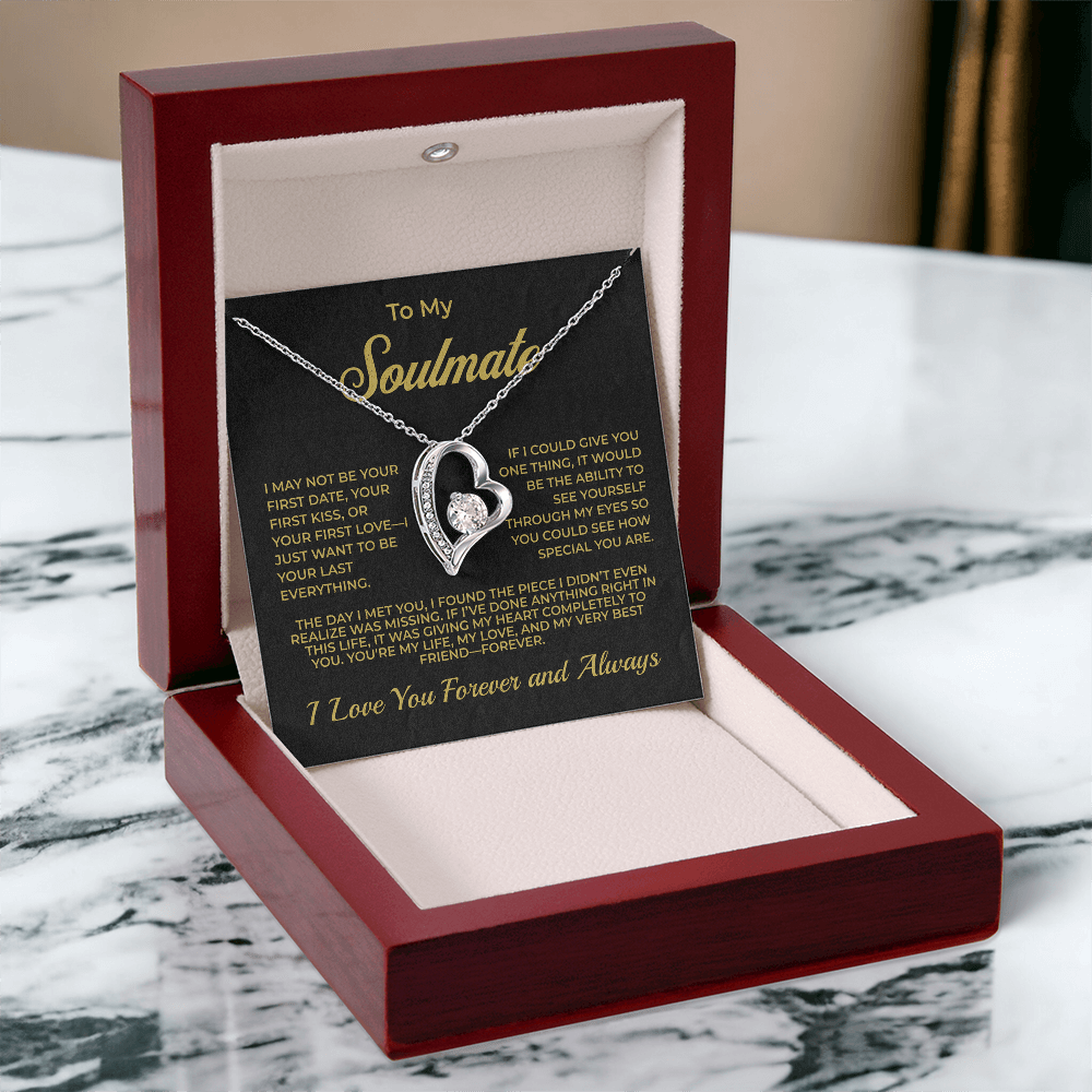 ShineOn Fulfillment Jewelry To My Soulmate - Forever Love Necklace