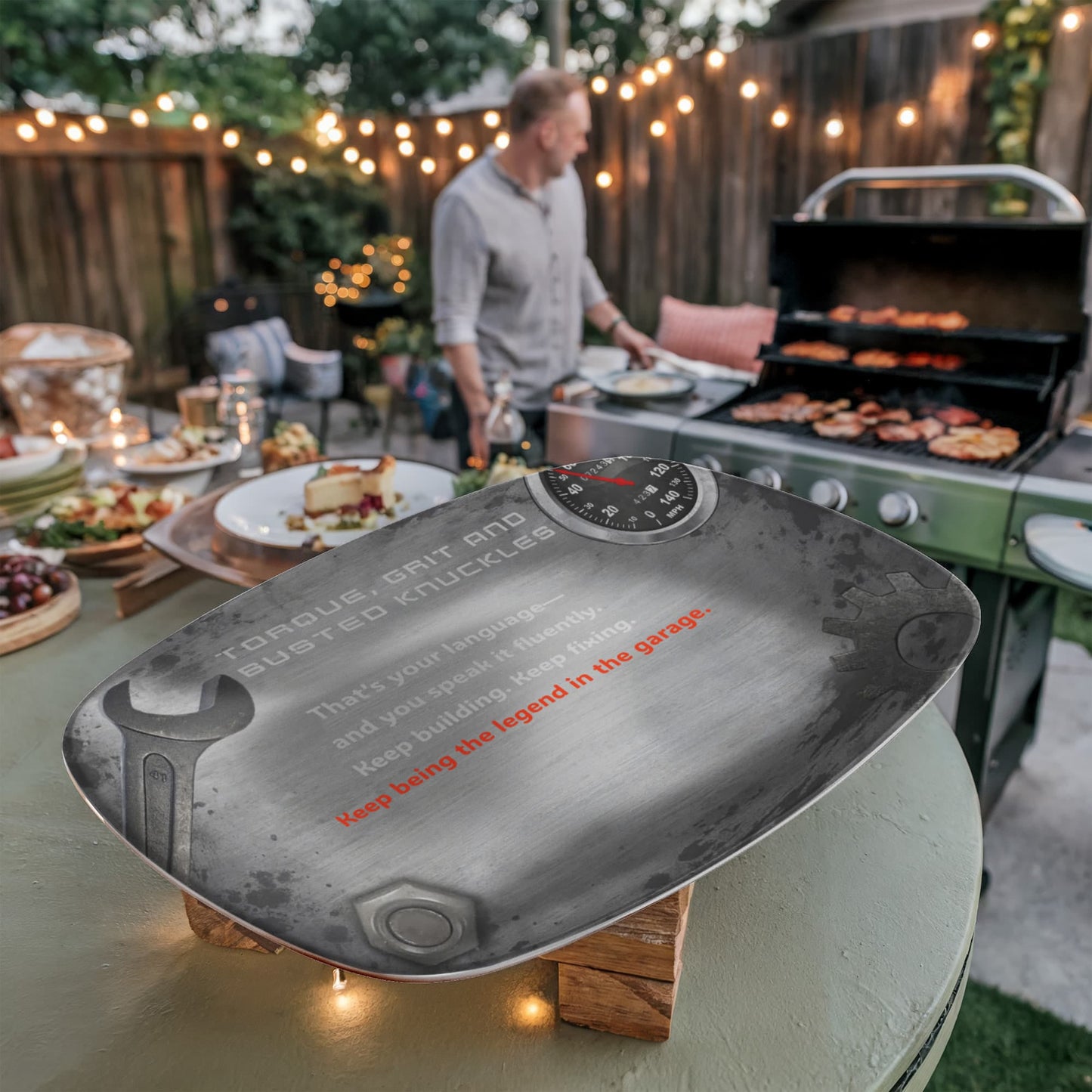 ShineOn Fulfillment Kitchenware 10”x14” Platter The Wrench Whisperer – Catchall Tray - GHR1145