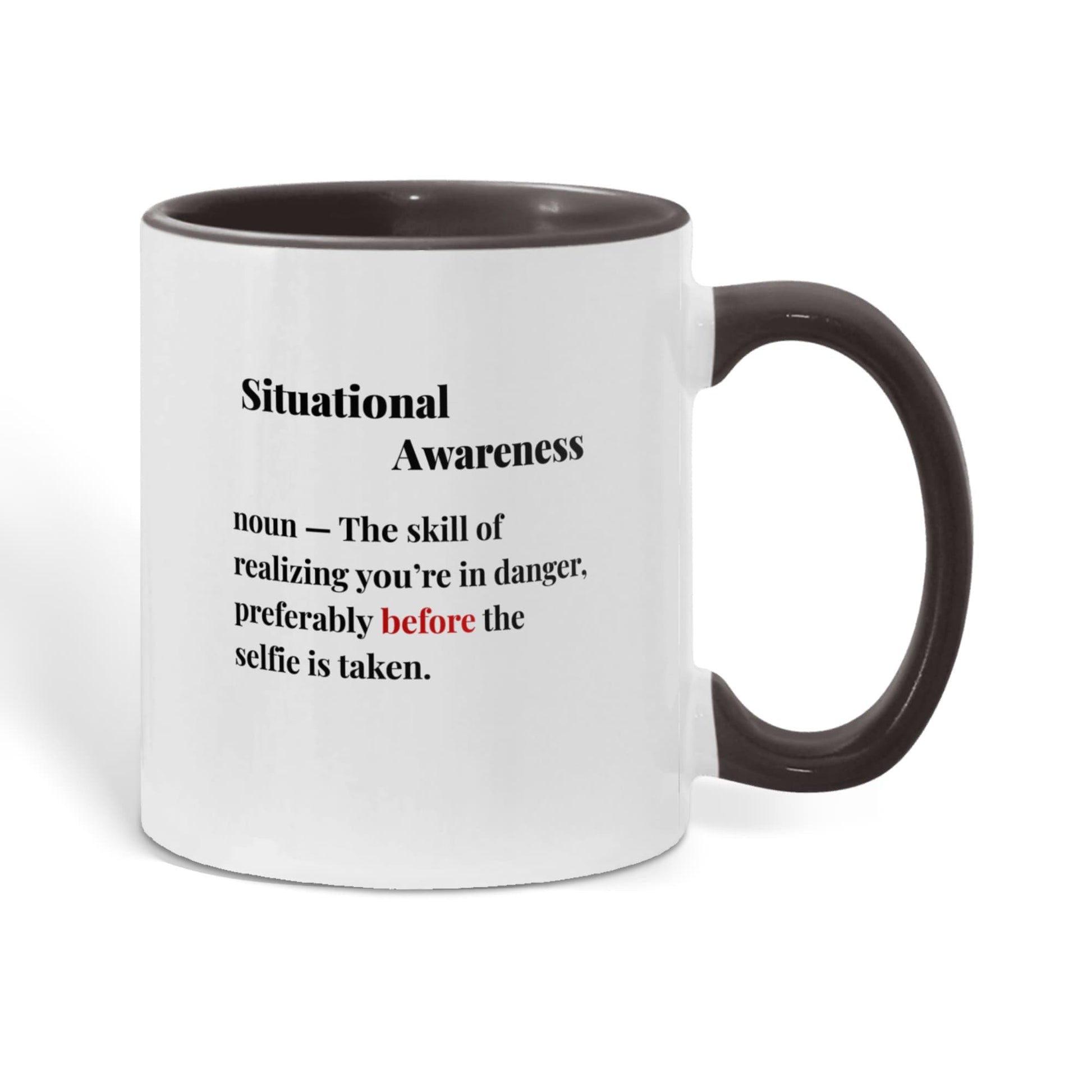 ShineOn Fulfillment Drinkware Calving Situational Awareness Coffee Mug - GHR1167
