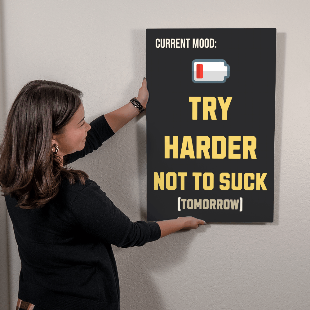 ShineOn Fulfillment Jewelry 20" x 30" Funny Metal Wall Art Print - GHR1247