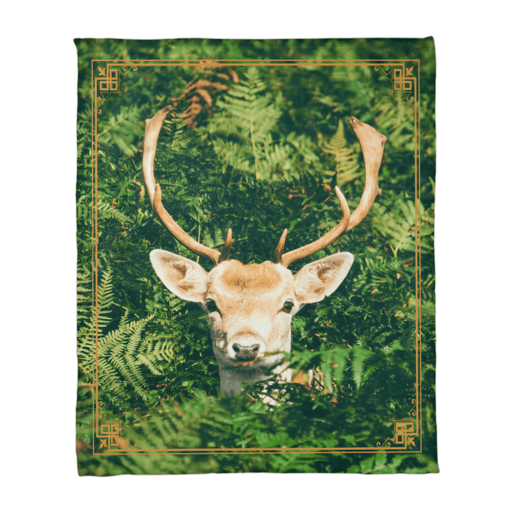 ShineOn Fulfillment Jewelry 30" x 40" Rustic Hunting Lodge Throw - GHR1235