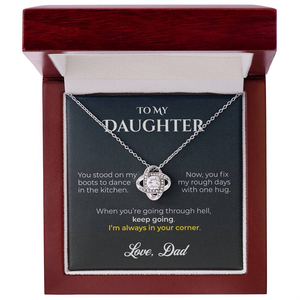 ShineOn Fulfillment Jewelry Dad->Daughter - Keep Going - GHR1239