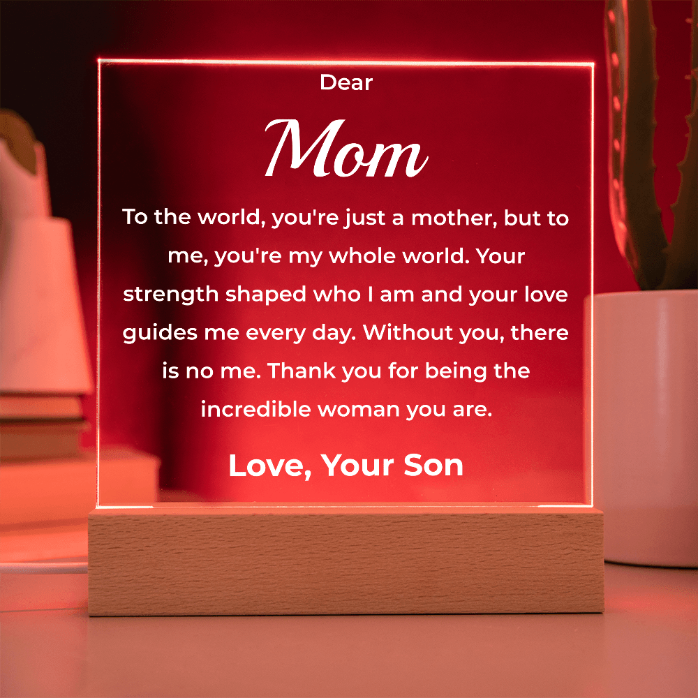 ShineOn Fulfillment Jewelry Dear Mom From Son