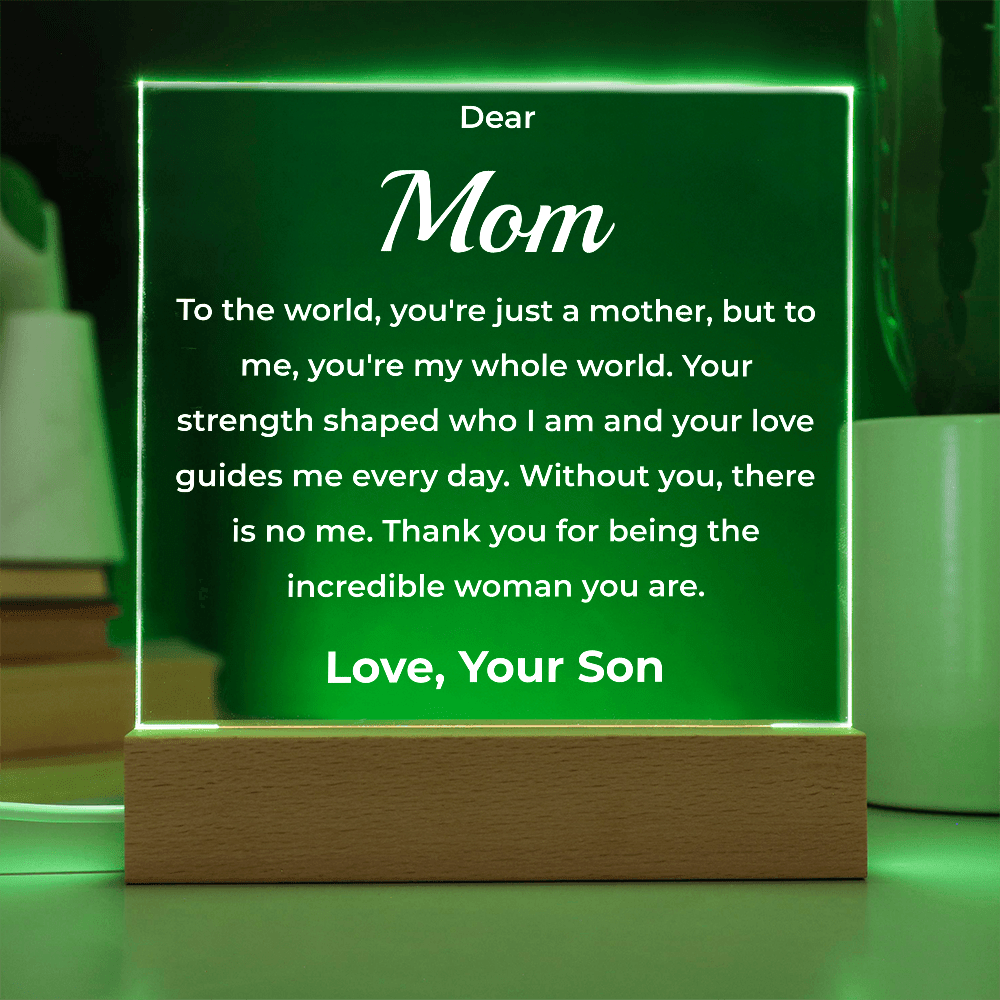 ShineOn Fulfillment Jewelry Dear Mom From Son