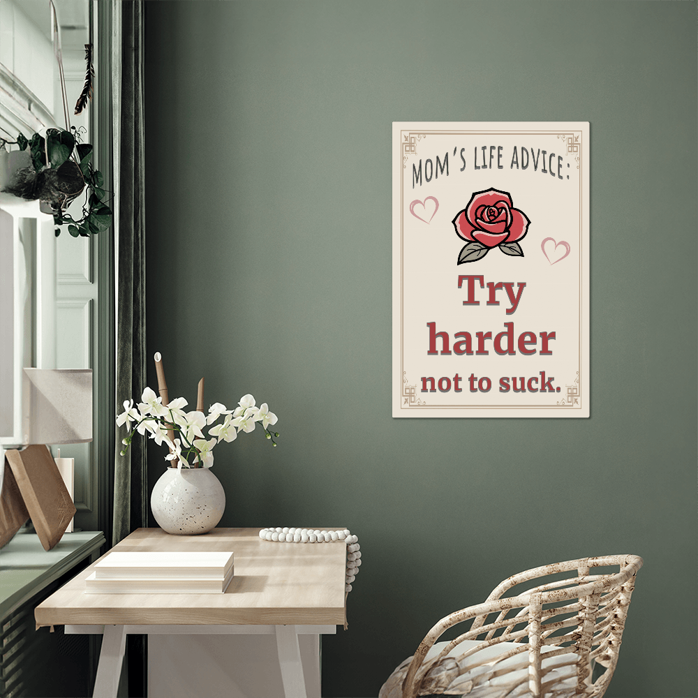 ShineOn Fulfillment Jewelry Funny Metal Wall Art - GHR1249