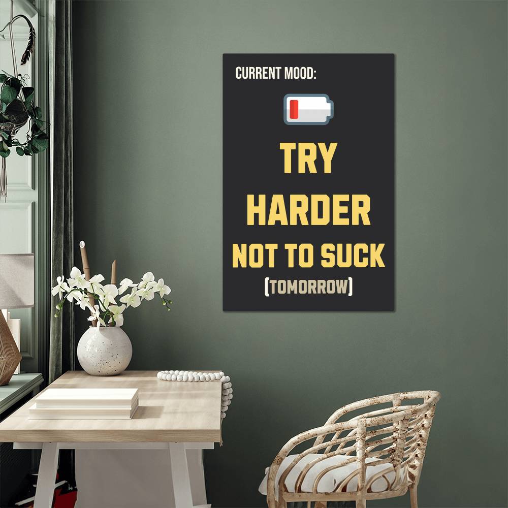 ShineOn Fulfillment Jewelry Funny Metal Wall Art Print - GHR1247