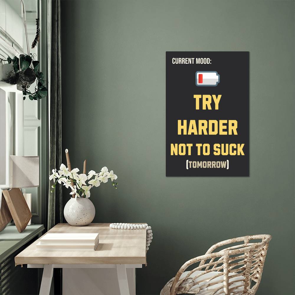 ShineOn Fulfillment Jewelry Funny Metal Wall Art Print - GHR1247