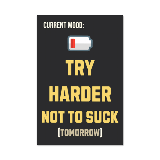 ShineOn Fulfillment Jewelry Funny Metal Wall Art Print - GHR1247