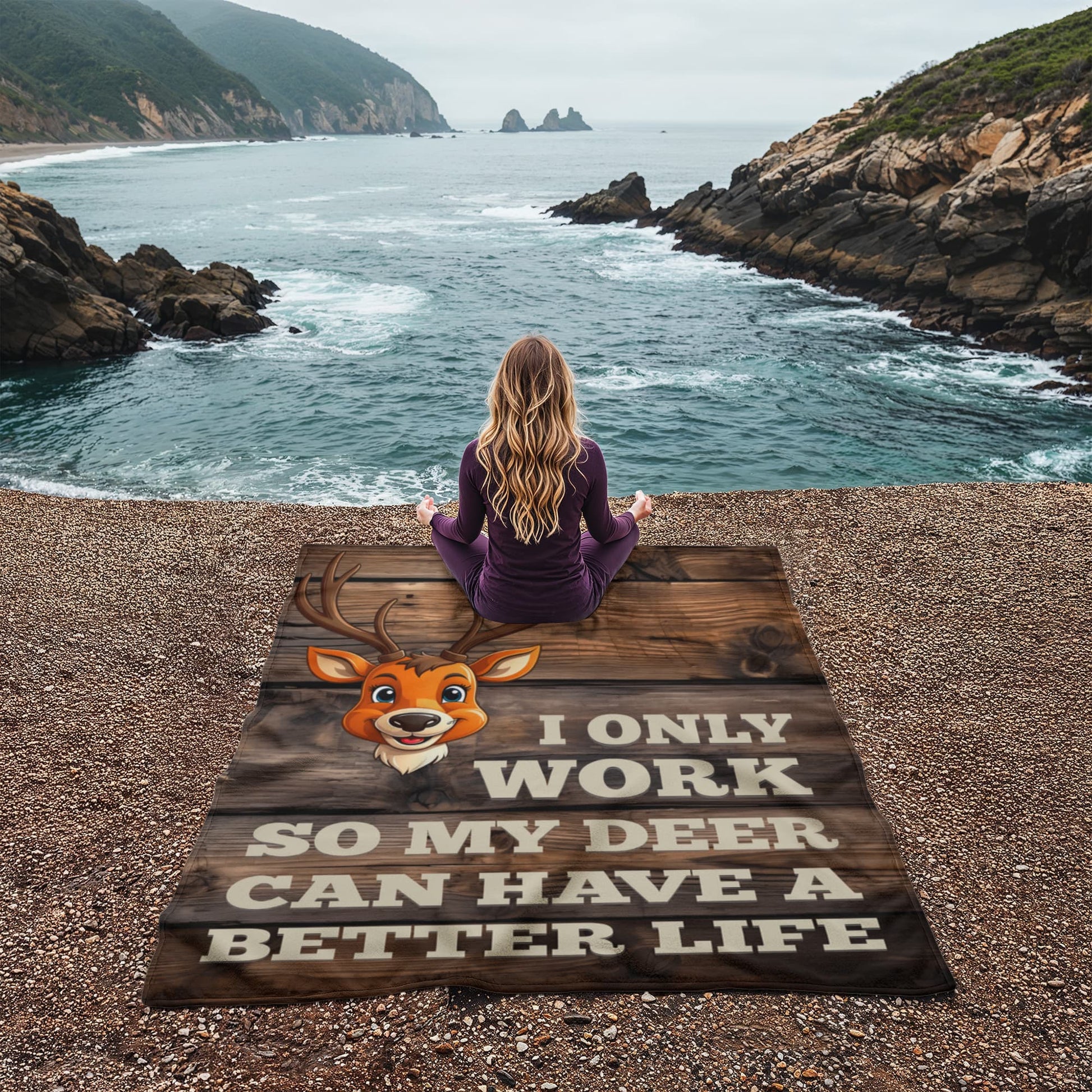ShineOn Fulfillment Jewelry I Only Work So My Deer Can Have a Better Life – GHR1224