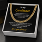 ShineOn Fulfillment Jewelry Soulmate - Cuban Link Chain - GHR1300