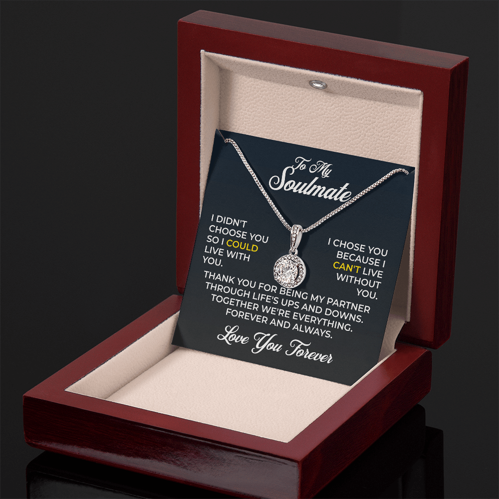 ShineOn Fulfillment Jewelry Soulmate - Eternal Hope Necklace - GHR1253