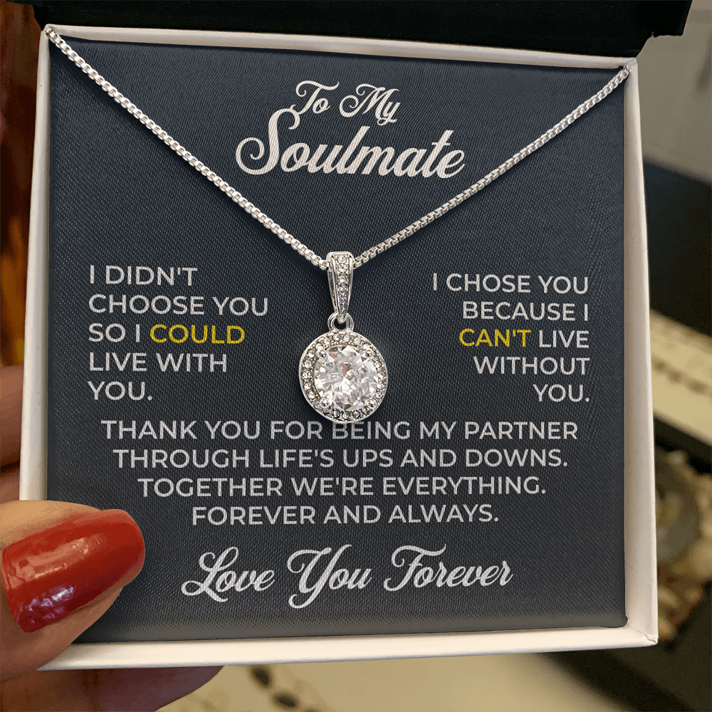 ShineOn Fulfillment Jewelry Soulmate - Eternal Hope Necklace - GHR1253