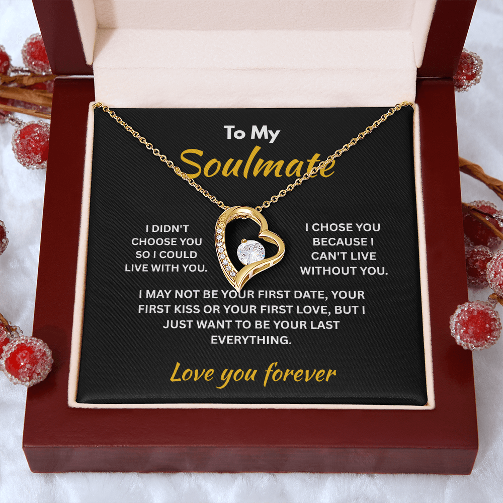 ShineOn Fulfillment Jewelry Soulmate - Forever Love Necklace - GHR1309