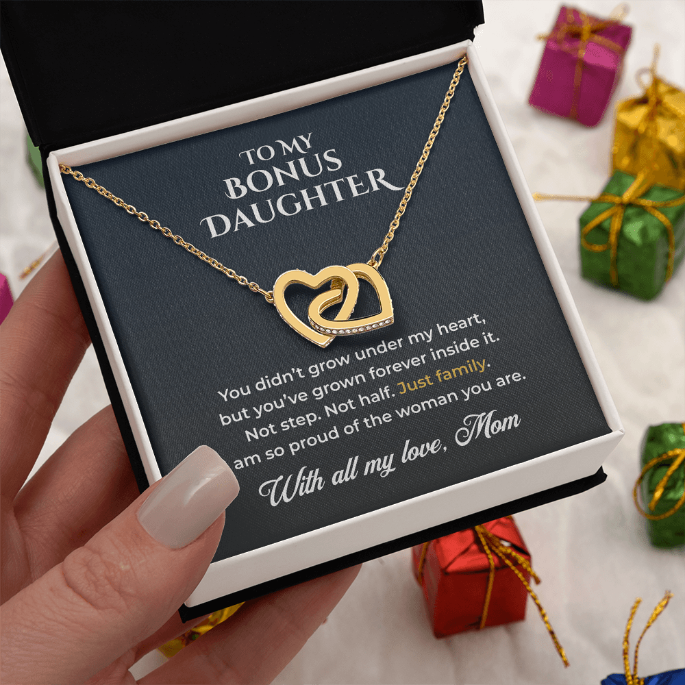 ShineOn Fulfillment Jewelry To My Bonus Daughter – Just Family - GHR1220