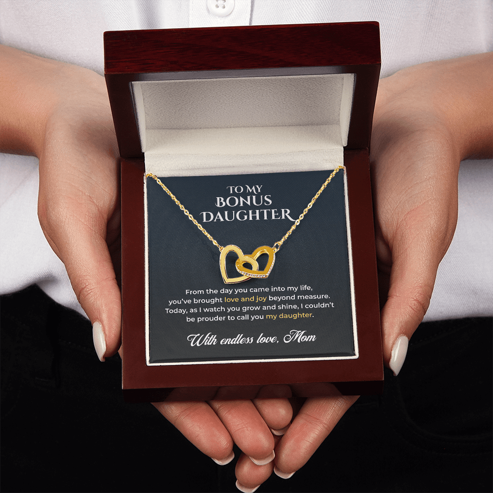 ShineOn Fulfillment Jewelry To My Bonus Daughter – Milestone Pride - GHR1222