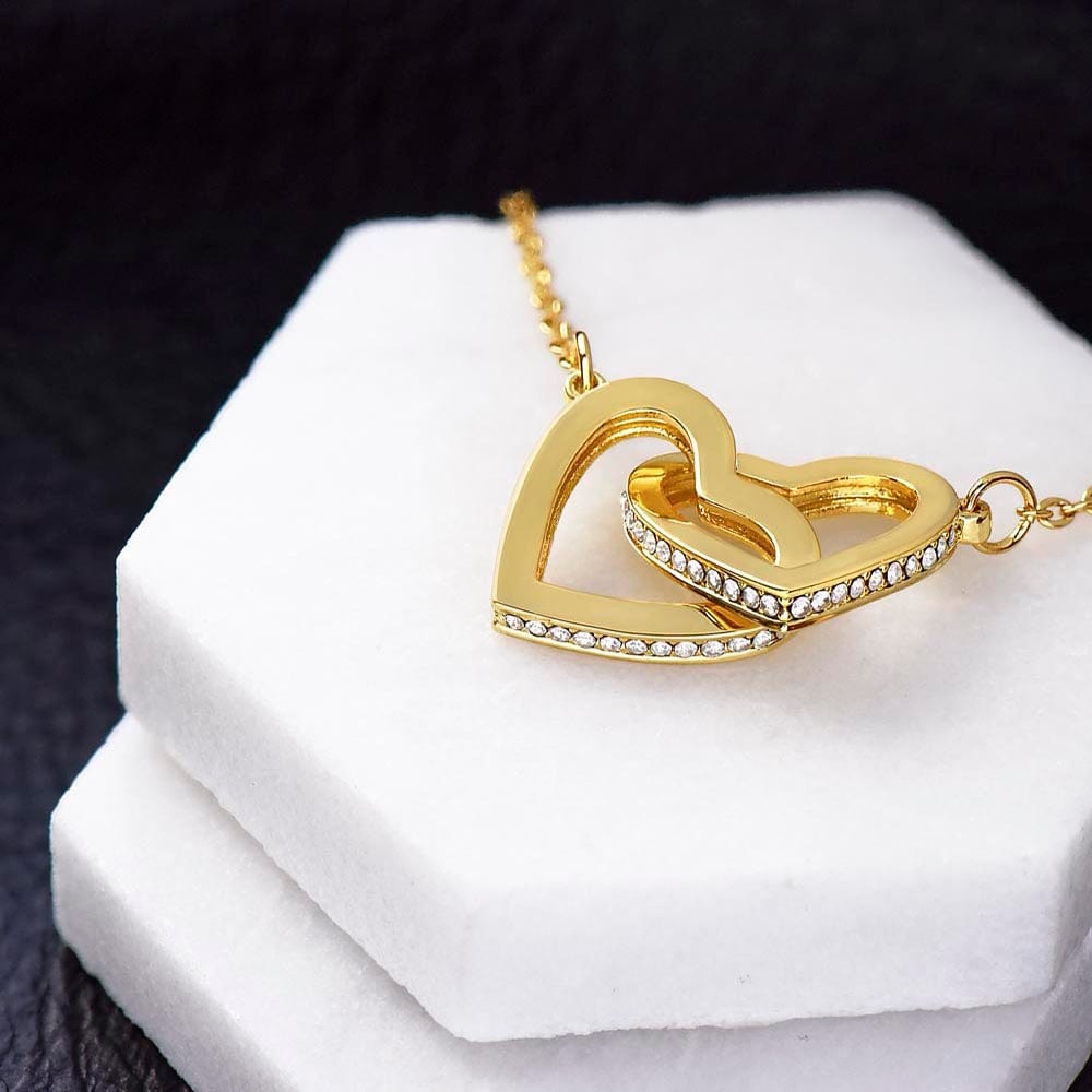 ShineOn Fulfillment Jewelry To My Bonus Daughter – Two Hearts, One Bond - GHR1214