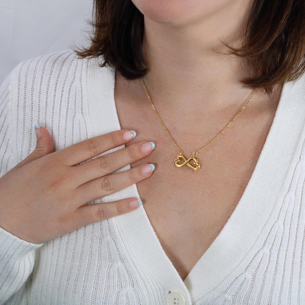 ShineOn Fulfillment Jewelry To My Dearest Wife – Endless-Love Necklace