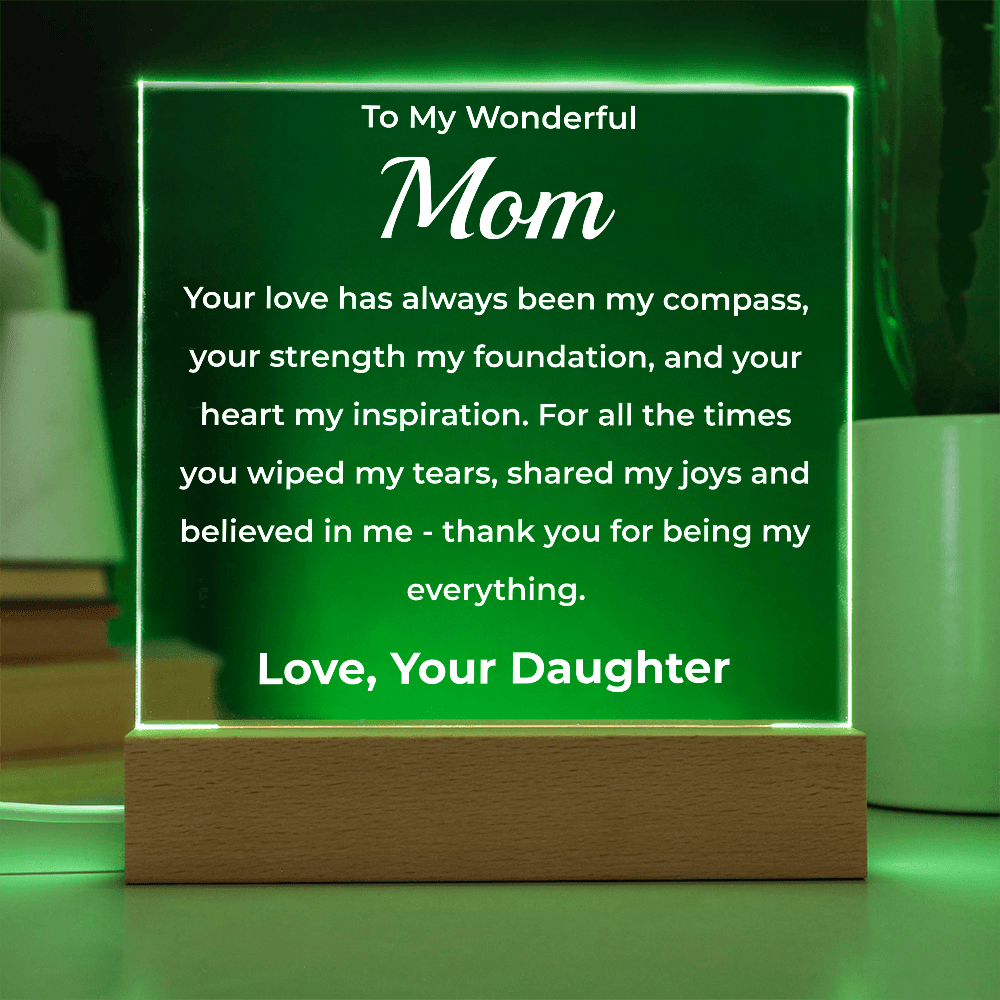 ShineOn Fulfillment Jewelry To My Wonderful Mom From Daughter