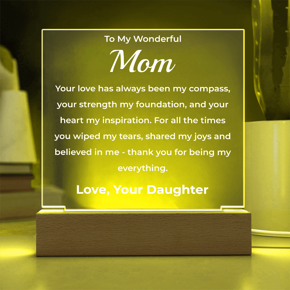 ShineOn Fulfillment Jewelry To My Wonderful Mom From Daughter